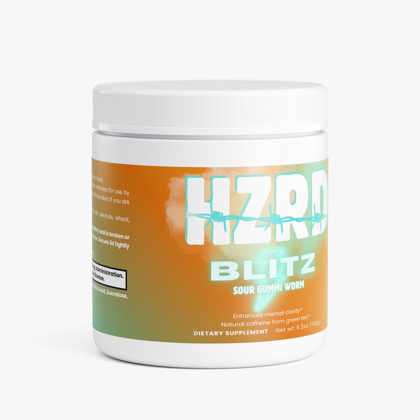 HZRD BLITZ Sour Gummi Worm
